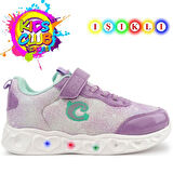 Cool Yuki Işıklı Ortopedik Taban Kız Çocuk Spor Ayakkabı