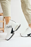 Kocamanlar 48564014 Sneaker Gizli Topuk Kadın Spor Ayakkabı