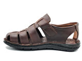Kocamanlar %100 Hakiki Deri Tam Ortapedik Erkek Sandalet