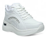 Kocamanlar 321 Cilt Gizli Topuklu Taban Sneaker Kadın Spor Ayakkabı