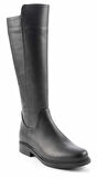 Ayakdaş Binici Düz Taban Hakiki Deri Kadın Çizme