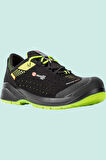 Sixton Delinmez İş Ayakkabısı SiyahNeon 43452 10l S1p Forza Esd Fiber Kompozit