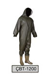 Su Geçirmez Tulum Takım CBT1200 Balıkçılık ve Şantiye 1200 Yerli Çizme Kapüşonlu Boy Çbt