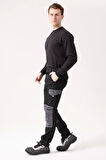 Erkek Gabardin İş Pantolonu Dayanıklı Kışlık Drecana Pantolon Esnek Fonksiyonel Outdoor