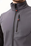 Softshell Erkek Yelek Kışlık İş Güvenliği Salina Günlük Kullanıma Uygun Konforlu Kesim Fermuarlı