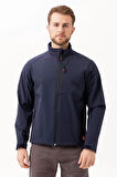Erkek Kışlık Su Geçirmez Softshell Mont Salina İtici Rüzgar Outdoor
