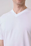 V Yaka 100 Pamuk Penye Tshirt Is Gvenligi Galanthus shirt Nefes Alabilir Rahat Şık Tasarım