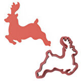 Noel Geyik-2 Kurabiye Kalıbı Şekillendirici Kopat