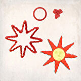 Dark Souls - Solaire Sun Detay Kurabiye Kalıp Seti 3’lü