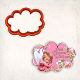 Çerceve-1 Kurabiye Kalıbı Şekillendirici Kopat