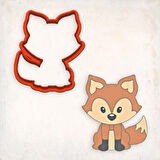 Tilki Kurabiye Kalıbı Şekillendirici Kopat