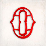 Stil Rakam 0 Kurabiye Kalıbı Şekillendirici Kopat