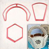 3D Kurabiye Sepeti Yapım Kalıp Set 3’lü