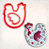 Tavuk Kurabiye Kalıp Set 2’li