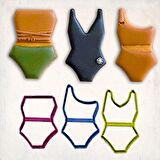 Mayolar Kurabiye Kalıp Seti 3’lü