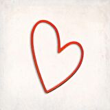 Kalp-2 Kurabiye Kalıbı Şekillendirici Kopat