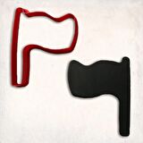 Bayrak Kurabiye Kalıbı Şekillendirici Kopat