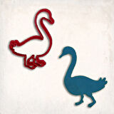 Kaz-1 Kurabiye Kalıbı Şekillendirici Kopat