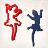 Kertenkele Kurabiye Kalıbı Şekillendirici Kopat