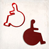 Tekerlekli Sandalye Kurabiye Kalıbı Şekillendirici Kopat