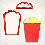 Patlamış Mısır Detay Kurabiye Kalıp Seti 2’li