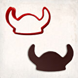 Viking Miğferi Kurabiye Kalıbı Şekillendirici Kopat