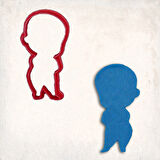 Boss Baby Kurabiye Kalıbı Şekillendirici Kopat