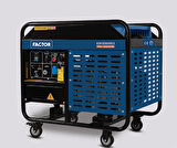 FACTOR  KDK 15000 RE3 Dizel Jeneratör (15 Kva) Marşlı Trifaze