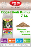 Yavru/Yetişkin Kediler için %100 Biyobozunur- Astımlı ve Alerjik için Doğal Çam Peleti Kedi Kumu 3,6 Kg 7 Lt.