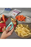 Şekilli Sebze Meyve Patates Dilimleyici Çelik - Çelik Cips Doğrayıcı Chips Chopper