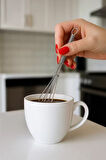 Yaylı Paslanmaz Çelik Çay Kaşığı Mini Çırpıcı 6 Lı Set 1 Paket