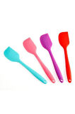Komple Silikon Yassı Spatula Asorti