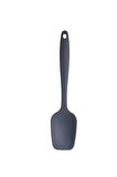 Büyük Yanmaz Silikon Antrasit Düz Spatula Seti 3 Adet - Silikon Düz Spatula 3'lü Set Antrasit