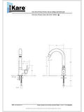 KARE TEKLİ LAVABO BATARYASI