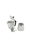 Moka Pot Express- Espresso Kahve Demleme Makinesi 6 Kişilik - Espresso Kahve Demleme 6 Cup