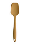 Büyük Boy Yanmaz Yapışmaz Silikon Düz Spatula Sarı 2 Adet