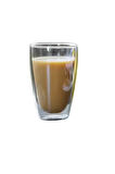 Yeni Stil Çift Cidarlı Uzun Bardak 400 ml Su, Meşrubat, Nescafe, Latte Bardağı 3 Adet - 2258