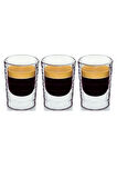 Yeni Stil Espresso Fincanı, Çay, Meşrubat, Latte, Kahve Bardağı 160 ml - 3 Adet - 2916