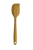 Sarı Yassı Spatula Büyük Boy Yanmaz Yapışmaz Silikon Sarı Yassı Spatula 1 Adet 27 Cm
