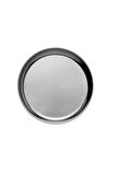 Mini Metal Çerezlik, Sosluk, Lokumluk, Sunumluk Mini Tabak - 14 Cm - 6 Adet