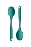 Yeşil Silikon Kaşık Büyük Boy Yanmaz Yapışmaz Silikon Kaşık Yeşil 1 Adet 27 Cm