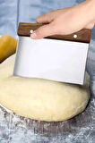 Siyah Silikon Hamur Açma Matı 45 X 65 Cm, 32 Cm Pizza Tepsisi Ve Ahşap Saplı Hamur ve Pizza Kesici