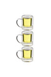 Çift Cidarlı Borosilikat Cam Nescafe,latte,filtre Kahve, Bitki Çayı Kupası 200 ml 3 Adet-1837