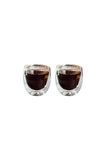 Çift Cidarlı Cam, Kahve, Latte, Espresso, Meşrubat 250 ml Bardak Seti 2 Adet 2321