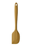 Büyük Boy Yanmaz Yapışmaz Sarı Yassı ve Yeşil Düz Silikon Spatula Seti 2 Adet