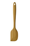 Büyük Boy Yanmaz Yapışmaz Mavi-Sarı Yassı ve Yeşil Silikon Düz Spatula Seti 3 Adet