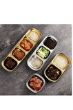 Metal Gold Tekli - Mini Salata, Kahve Lokumluk, Sunum Kasesi, Sosluk, Çerezlik, Kahvaltılık - 3 Adet