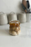 Yeni Stil Borosilikat Üzüm Şekilli Cam Bardak, Latte, Meşrubat, Bubble Bardak 300 ml 2 Adet - 2431
