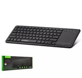 HADRON HDX2505 BLUETOOTH + WIRELESS KLAVYE + TOUCH PAD Q SİYAH (KDO)