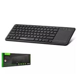 HADRON HDX2505 BLUETOOTH + WIRELESS KLAVYE + TOUCH PAD Q SİYAH (KDO)